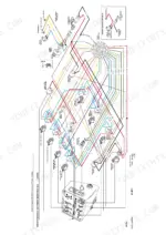 john-deere-3940-3950-3960-3970-forage-harvester-technical-manual-tm1203-wiring-315.webp John Deere 3940, 3950, 3960, 3970 wiring diagram for console and power harnesses, showing switches, relays, and connectors.