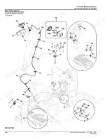 john-deere-50g-compact-excavator-parts-catalog-pc11192-wiring-158.webp John Deere 50G boom wiring harness exploded view diagram showing light assembly, electrical connectors, and routing components.