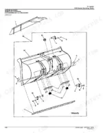 john-deere-544h-loader-parts-catalog-pc2610-boom-parts-714.webp John Deere 544H loader bucket exploded view diagram showing bucket, cutting edge, pins, bushings, and hardware components.