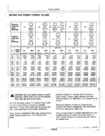 john-deere-640d-648d-skidder-technical-manual-tm1441-torque-26.webp John Deere 640D Skidder, 648D Grapple metric cap screw torque values table with bolt head and nut markings.