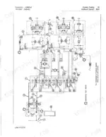 john-deere-690b-excavator-technical-manual-tm-1093-hydraulic-543.webp John Deere 690B, JD690-B hydraulic system schematic diagram showing test points for units without pilot controls.