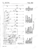 john-deere-690b-excavator-technical-manual-tm-1093-wiring-476.webp John Deere 690B, JD690-B electrical system schematic showing wiring diagram and component legend for excavator circuits.