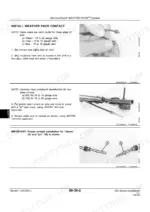 john-deere-820-mower-conditioner-technical-manual-tm1547-wiring-266.webp John Deere 820 Mower-Conditioner: Weather Pack contact installation procedure, wire stripping, crimping, and sleeve/pin identification.