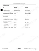 john-deere-9410-9510-9610-combine-repair-manual-tm1701-torque-table-64.webp John Deere 9410, 9510, 9610 engine specifications table for weights, torque values, and fluid capacities.