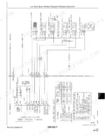 john-deere-cts-rice-combine-repair-operation-and-test-tm1543-wiring-408.webp John Deere CTS Rice Low Shaft Speed Monitor wiring diagram showing sensors, harness connections, and alarm setpoint table.