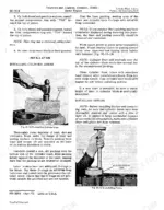 john-deere-jd450-crawler-tractor-crawler-loader-service-manual-wiring-92.webp John Deere JD450 service manual page showing procedures for installing cylinder liners and pistons with diagrams.