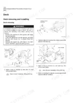kawasaki-90zv-2-shop-manual-disassembly-reassembly-chassis-group-and-service-standard-582-1.webp Kawasaki 90ZV-2 shop manual deck removing and installing illustration