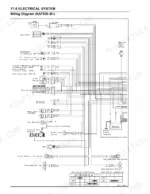 Kawasaki KAF950-B1, KAF950-B2, MULE 3010 DIESEL electrical system wiring diagram showing main switch and fan circuits.