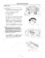 KCM 62Z7, 67Z7, 67TM7 engine starting procedure, key switch, instrument panel indicators, and control lever diagrams.