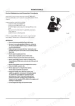 kcm-70z7-wheel-loader-operator-manual-93108-00723-maintenance-244.webp Kawasaki (KCM) 70Z7 maintenance manual page detailing daily inspection procedures and important service warnings for fuel and components.