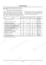 kcm-70z7-wheel-loader-operator-manual-93108-00723-torque-349.webp Kawasaki (KCM) 70Z7 maintenance table showing tightening and retightening torque specifications for axle, engine, and transmission bolts.