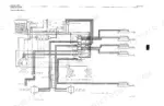 Kobelco SK025, SK030, SK035 hydraulic system diagram showing pump, control valve, cylinders, and travel motors.