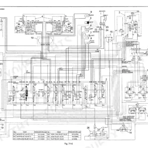 Kobelco SK27SR-3 hydraulic system diagram showing boom up operation and main relief valve pressure settings table.