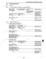 kobelco-sk50sr-3-hydraulic-excavator-service-manual-s5pj0009e-01-troubleshooting-490.webp Kobelco SK50SR-3 hydraulic system troubleshooting flowcharts for attachment operational failure and slow operating speeds.