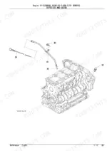kubota-v3307-di-t-e3b-tltu1-diesel-engine-parts-catalog-page-8.webp Kubota V3307-DI-T-E3B-TLTU1 exploded view diagram of the engine oil dipstick and guide assembly components.