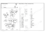 landini-blizzard-95-tractor-parts-catalog-95-3540033m1-hydraulic-parts-186.webp Landini Blizzard 95 exploded view of hydraulic lift pipings and pump components with corresponding parts list table.