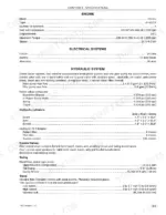 link-belt-160-x2-hydraulic-excavator-operator-manual-2104-specs-141.webp Link-Belt 160 X2 engine, electrical, hydraulic, swing, and travel system specifications table.