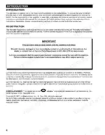 lull-644d-34-rough-terrain-forklift-operator-manual-68998a-page-4.webp Lull 644D-34 operator manual introduction page with warranty registration and important manual storage instructions.