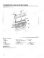 Mitsubishi 6D14/6D15/6D16 exploded view of cylinder head, rocker cover, and valve mechanism components.