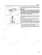mitsubishi-6d14-variants-diesel-engine-shop-manual-97821-02030-procedures-36.webp Mitsubishi 6D14/6D15/6D16 engine compression pressure measurement and testing procedure diagrams.