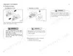 mitsubishi-fb16kt-fb18kt-fb20kt-forklift-truck-operator-manual-99710-79110-troubleshooting-74.webp Mitsubishi FB16KT, FB18KT, FB20KT operating techniques for traveling and stopping a forklift safely on a grade.