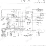 Mitsubishi MT160, MT160D, MT180, MT180D, MT180H, MT180HD complete electrical system wiring diagram with components.