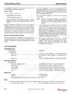 National Crane 600E-2 crane stability test procedures and hydraulic system specifications table.
