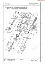 neuson-2503-3003-3503-3703-compact-excavators-service-manual-1000081433-exploded-view-81-1.webp Neuson 2503, 3003, 3503, 3703 exploded view diagram of the double axial and gear pump with governing spring linear regulation.