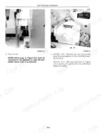 new-holland-1915-2115-harvester-service-manual-40191520-hydraulic-38.webp New Holland 1915, 2115 cutterhead gearbox oil drainage and removal procedure steps with component diagrams.