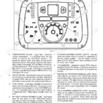 New Holland Boomer 3040 CVT, 3045 CVT, 3050 CVT instrument panel diagram and indicator descriptions.