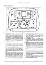 new-holland-3040-3045-3050-compact-tractor-operator-manual-47711718-controls-47.webp New Holland Boomer 3040 CVT, 3045 CVT, 3050 CVT instrument panel diagram and indicator descriptions.