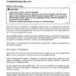 New Holland 3510, 4010, 4510, 4710 operating instructions, commissioning, and engine running-in procedure guidelines.