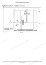 new-holland-5500-6500-7500-tractor-service-manual-47899740-hydraulic-507.webp New Holland 5500, 6500, 7500 hydraulic schema diagram showing main relief pressure settings for cranking and sustain.