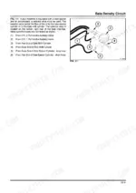 new-holland-bb9090-large-rectangular-baler-service-manual-87749049b-hydraulic-136.webp New Holland BB9090 bale density circuit diagram showing selector valve hose connections for bale ejector and shift cylinders.