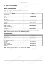 new-holland-boomer-30-boomer-35-compact-tractor-operator-manual-51559570-specs-207.webp New Holland Boomer 30, Boomer 35 specifications table for front and rear wheel tread settings by tire type.