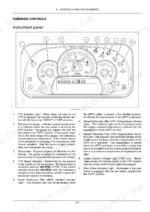 new-holland-boomer-37-compact-tractor-operator-manual-47901826-controls-53-1.webp New Holland Boomer 37 instrument panel diagram showing gauges, DPF indicators, PTO, and park brake warning lights.