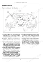 new-holland-boomer-40-boomer-50-compact-tractor-operator-manual-47901424-controls-74.webp New Holland Boomer 40, Boomer 50 instrument cluster identification diagram showing tachometer, gauges, and warning lights.
