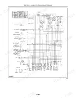 new-holland-boomer-4055-boomer-4060-tractor-operator-manual-87477192-wiring-103.webp New Holland Boomer 4055, Boomer 4060 electrical wiring diagram showing instrument panel, relays, and lighting circuits.