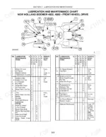 new-holland-boomer-4055-boomer-4060-tractor-operator-manual-87477193-maintenance-84.webp New Holland Boomer 4055, Boomer 4060 lubrication and maintenance chart with numbered component diagram and service intervals.