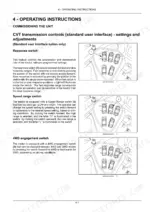 new-holland-boomer-54d-compact-tractor-operator-manual-48028237-operations-129.webp New Holland Boomer 54D, Boomer 54D CVT operating instructions for CVT transmission response, speed range, and 4WD switches.