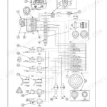 New Holland BR6080, BR6090 electronic system wiring diagram showing sensors, connectors C1-C5, and controller pinout table.