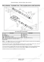 new-holland-durabine-416-durabine-419-durabine-416-specialty-disc-header-service-manual-48049006-exploded-view-179.webp New Holland Durabine 416, 419, 416 Specialty disc module pinion shaft assembly exploded view and parts list.