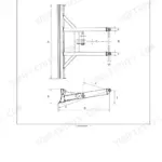 New Holland E35B SR, E39B SR dozer blade dimension diagram showing top and side views with measurement reference letters.