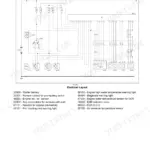 New Holland F5AE5484A...F5CE9484E engine EGR system electrical wiring diagram and component legend for ECU, sensors, and relays.