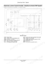 new-holland-f5-series-engine-service-manual-84465374-wiring-59.webp New Holland F5AE5484A...F5CE9484E engine EGR system electrical wiring diagram and component legend for ECU, sensors, and relays.