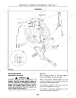new-holland-hw345-hw365-self-propelled-windrower-repair-manual-87576216-header-attachments-1423.webp New Holland HW345, HW365 repair manual, Header Attachments: draper floatation and cut height cylinders