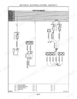 new-holland-hw345-hw365-self-propelled-windrower-repair-manual-87576216-wiring-1011 New Holland HW345, HW365 windrower repair manual — power distribution wiring diagram, frame 31, p. 1011