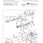 New Holland Kobelco MH4.6, MHPlusC exploded view diagram of main hydraulic pump disassembly and assembly components.