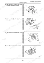 new-holland-kobelco-mh4-6-mhplusc-excavator-service-manual-604-13-482-torque-137.webp New Holland Kobelco MH4.6, MHPlusC hydraulic pump disassembly procedure showing port plate, control plate, and piston removal.