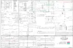 New Holland L218, L220 electrical schematic poster for EH machines with common rail engine circuits, symbol legend and wire color chart